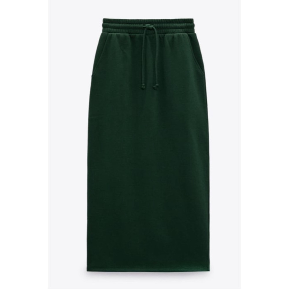 Zara Plush Sweat Skirt